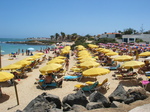 27657 Yellow parasols on beach.jpg